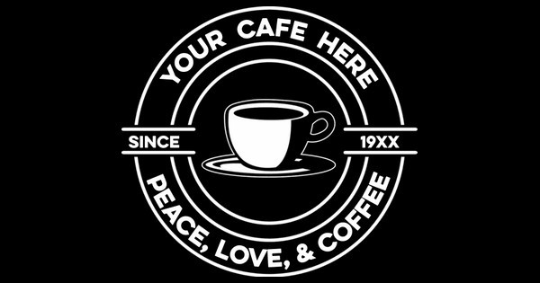 Zoomed in Design Idea Number 60475: Peace Love and Coffee