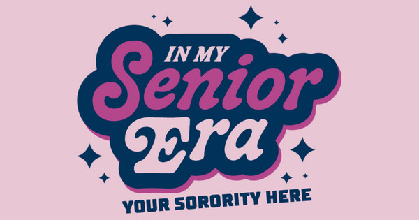 Zoomed in Design Idea Number 62165: Sorority Senior Era