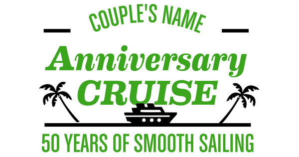 Zoomed in Design Idea Number 38048: Wedding Anniversary Cruise