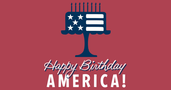 Zoomed in Design Idea Number 54983: Happy Birthday, America!