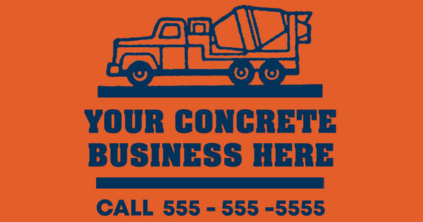 Zoomed in Design Idea Number 62401: concrete business