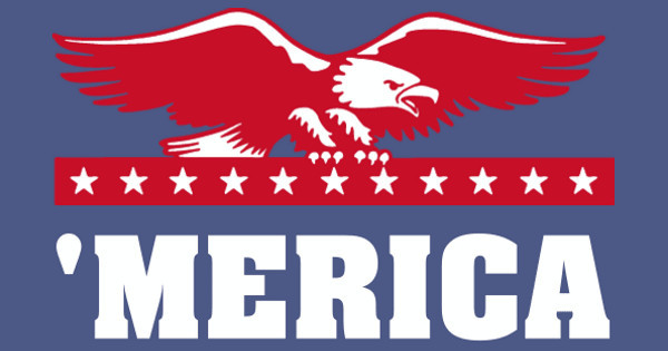 Zoomed in Design Idea Number 58325: eagle america
