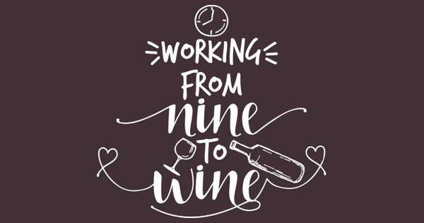 Zoomed in Design Idea Number 59119: working from nine to wine