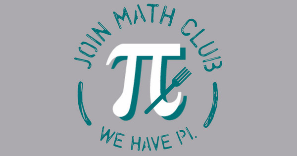 Zoomed in Design Idea Number 57049: Math Club Pi