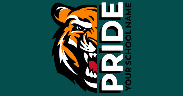 Zoomed in Design Idea Number 61996: Tiger Pride