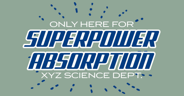 Zoomed in Design Idea Number 58211: superpower