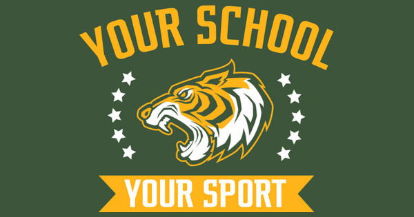 Zoomed in Design Idea Number 61761: Your School & Sports