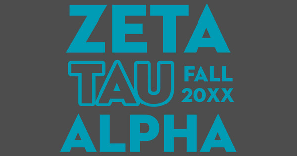 Zoomed in Design Idea Number 32771: Zeta Tau Alpha