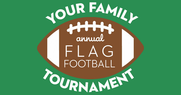 Zoomed in Design Idea Number 51590: Family Flag Football