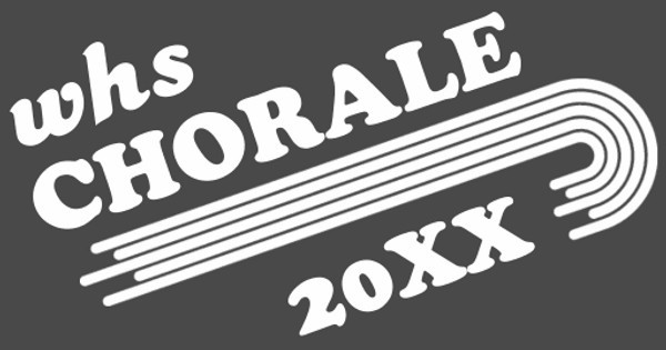 Zoomed in Design Idea Number 27492: WHS Chorale