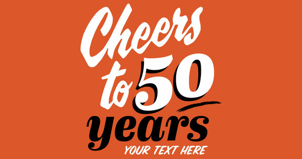 Zoomed in Design Idea Number 50189: Cheers to 50 Years