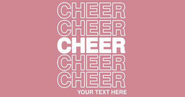 Zoomed in Design Idea Number 61310: Cheer