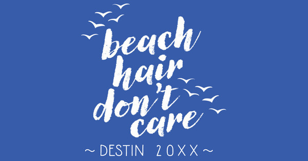 Zoomed in Design Idea Number 57609: beach hair don't care