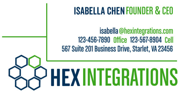 Zoomed in Design Idea Number 61368: Hex Integrations