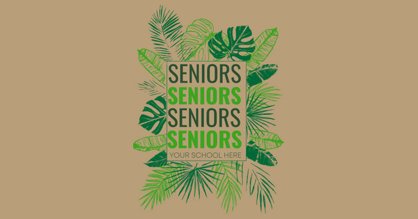 Zoomed in Design Idea Number 61339: Seniors Leaves