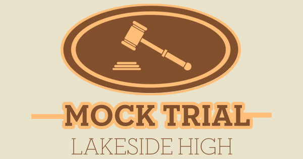 Zoomed in Design Idea Number 46012: Lakeside High Mock Trial
