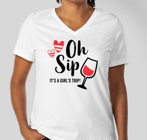 Thumbnail for Design Idea Number 62101: Oh Sip, It's a Girl's Trip