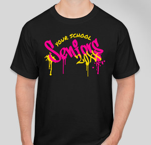 Thumbnail for Design Idea Number 61986: seniors graffiti