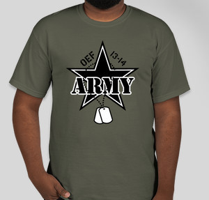 Thumbnail for Design Idea Number 48855: Army Star and Dog Tags