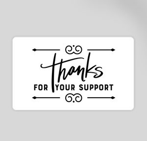 Thumbnail for Design Idea Number 61432: Thanks For Your Support