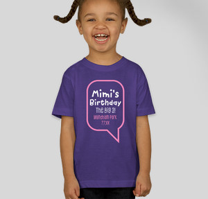 Thumbnail for Design Idea Number 58085: mimi's birthday