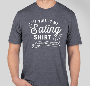 Thumbnail for Design Idea Number 58905: eating shirt