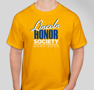 Thumbnail for Design Idea Number 47569: Lincoln Honor Society
