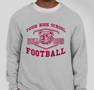 Thumbnail for Design Idea Number 58611: Ready Fight Bulldogs Football