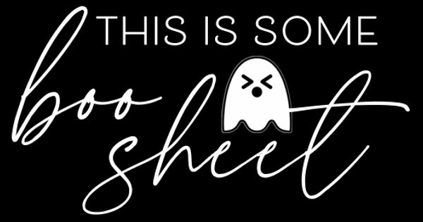 Zoomed in Design Idea Number 62585: Boo Sheet