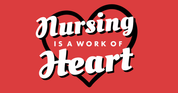 Zoomed in Design Idea Number 60747: nursing is a work of heart