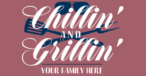 Zoomed in Design Idea Number 61977: chillin and grillin