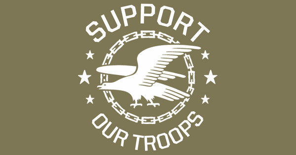 Zoomed in Design Idea Number 41549: Support our Troops