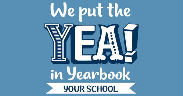Zoomed in Design Idea Number 53483: Put the YEA! in Yearbook
