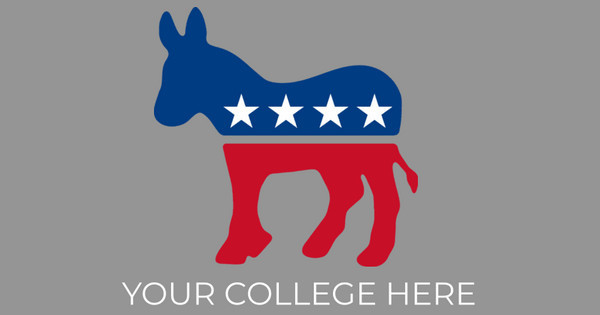 Zoomed in Design Idea Number 62296: Democrats Club