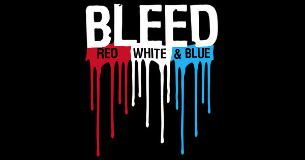 Zoomed in Design Idea Number 54991: Bleed Red White & Blue