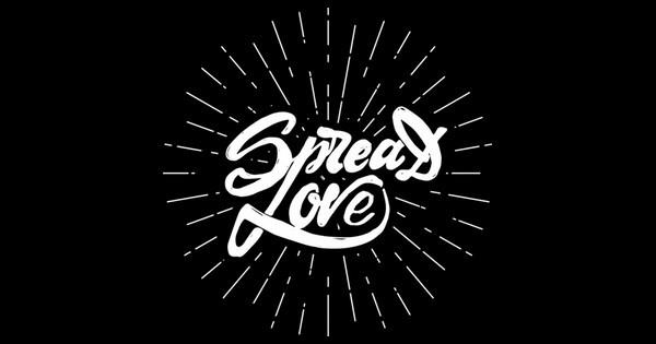 Zoomed in Design Idea Number 58019: spread love