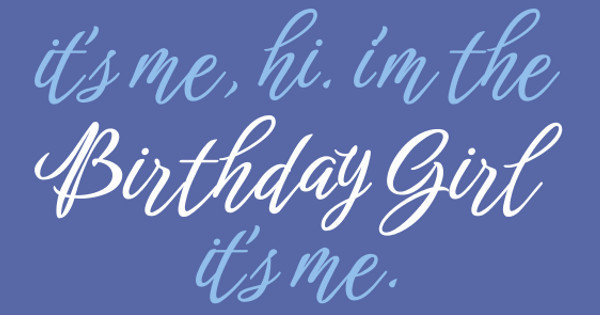 Zoomed in Design Idea Number 62449: Birthday Girl