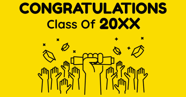 Zoomed in Design Idea Number 61067: graduation yard sign