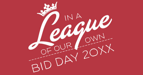 Zoomed in Design Idea Number 55289: bid day