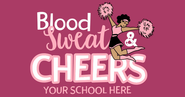 Zoomed in Design Idea Number 60784: blood sweat and cheers