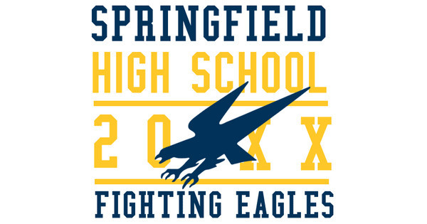 Zoomed in Design Idea Number 31150: Springfield High Eagles