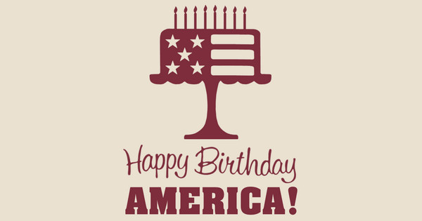 Zoomed in Design Idea Number 58327: happy bday america