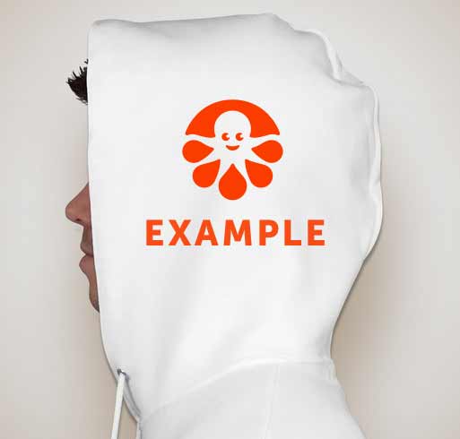 Side Hood Up Hood Print Style