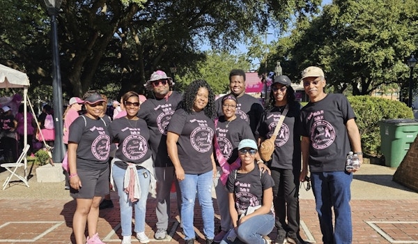 Making Strides Against Breast Cancer T-Shirt Photo
