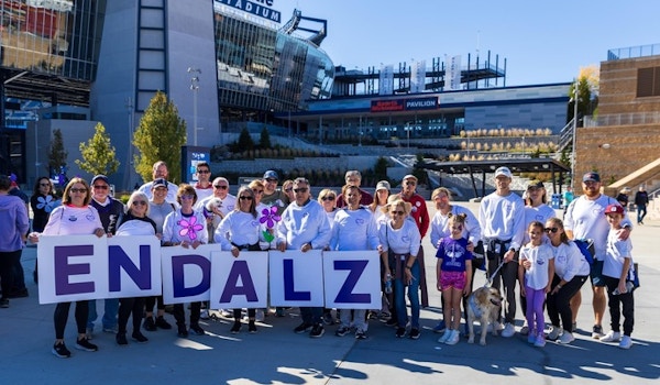 Team, Donna Resten At The Walk To End Alzheimer's 10 20 2024  T-Shirt Photo